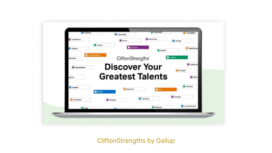 Laptop with dicover greatest strengths on screen
